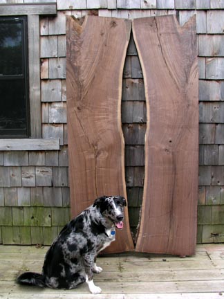 new walnut bookmatch